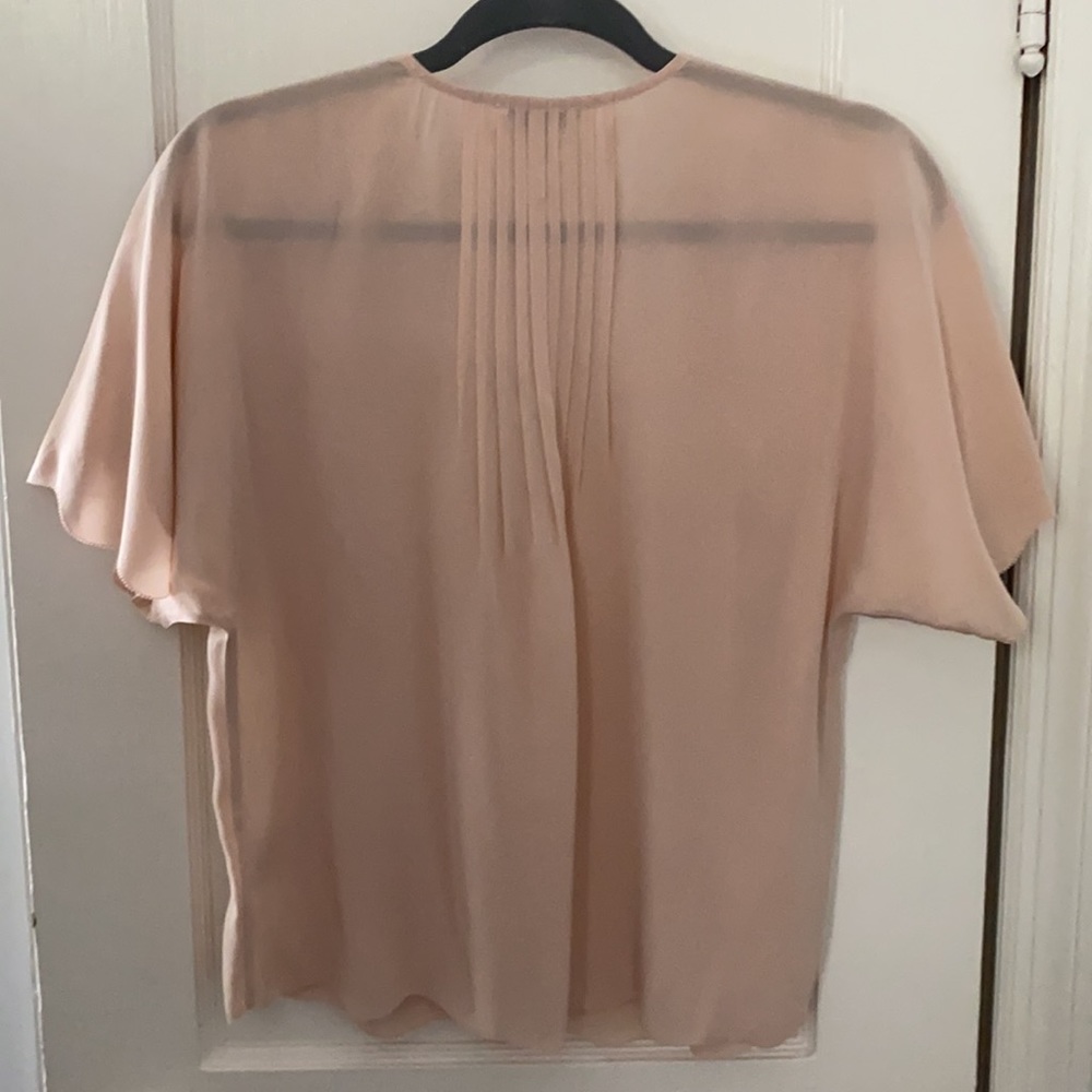 Joie Binna Silk top in “Pink Sky” color - Picture 4 of 6